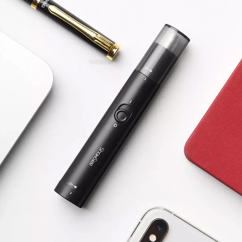 Xiaomi Mijia ShowSee Портативный электрический триммер для волос в носу съемный моющийся с двумя концами вращающаяся на 360 ° режущая головка для мужчин