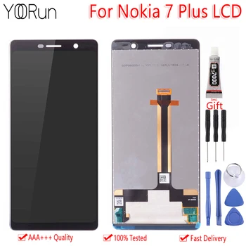 

Original New For Nokia 7 Plus LCD Display Touch Screen 6.0 inch Digitizer Assembly For Nokia 7 Plus LCD TA-1055 TA-1046 TA-1062