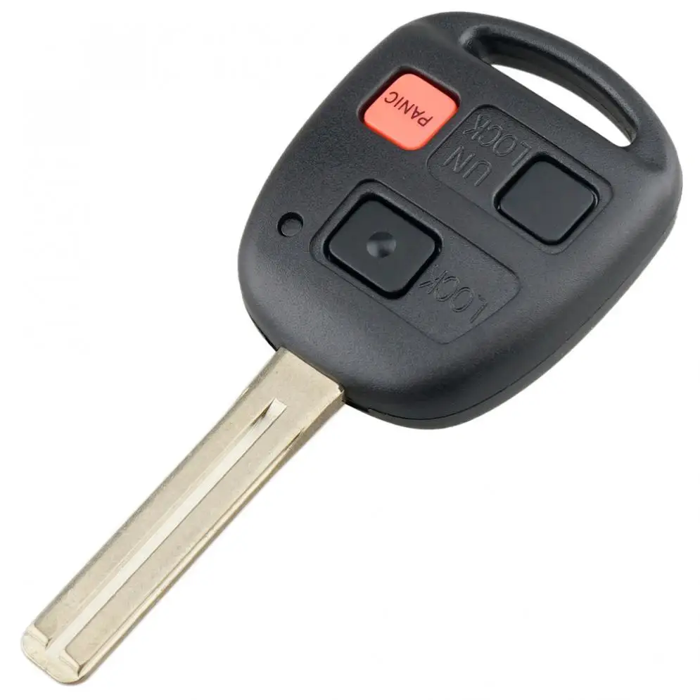 312Mhz 3 Buttons Car Remote Key Fob with ID4C Chip N14TMTX-1 Fit for Lexus RX300 1999-2003