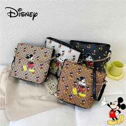 Disney – sac à dos à couches Mickey en PU pour femmes, sacoche de voyage, imperméable, de grande capacité, pour l'extérieur 