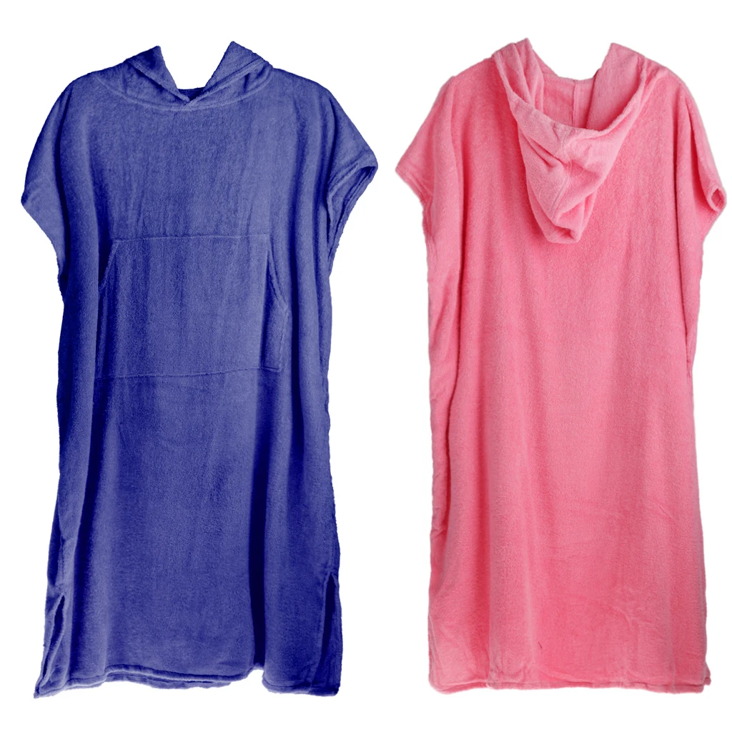 Cotton   Surf   Poncho   Changing   Robe   Towel   Bathrobe   for   Surfing  
