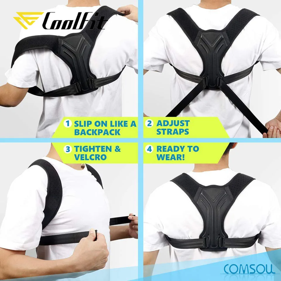 BraceTop Best Posture Corrector Corset Clavicle Spine Posture