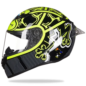 

Riding Tribe Motorcycle Helmet Motorbike Motocross Moto Helmet Crash Helmet Scooter Riding Full Face Helmets Casco Moto