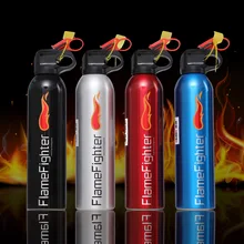 Автомобильный мини сухой порошковый Огнетушитель алюминиевый орошение Мини-Огнетушитель Сухой порошковый Огнетушитель автомобильный бытовой Огнетушитель