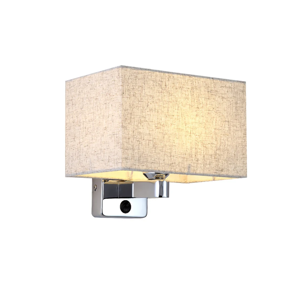  Zerouno Industrial Loft Retro Wall Light Vintage Creative Concise Fabric Light Kitchen Restaurant B - 4000120518854