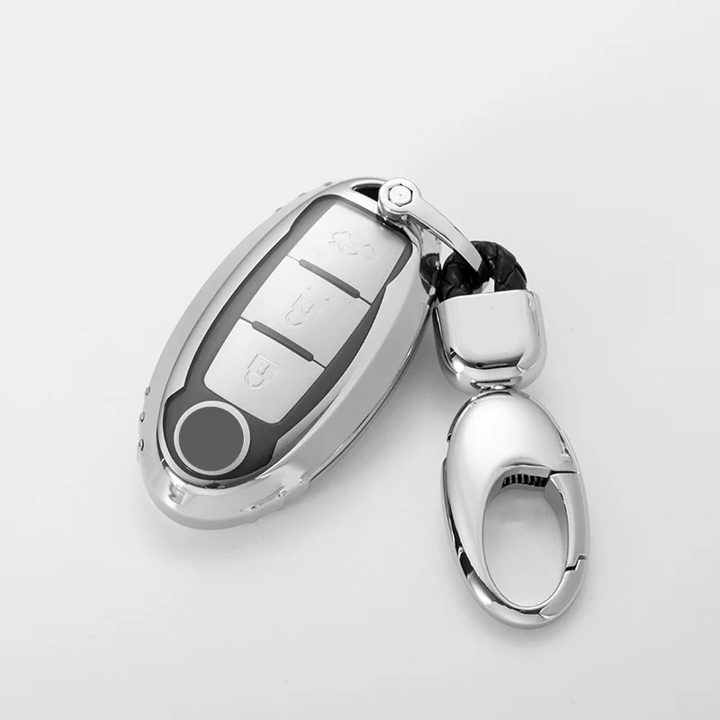 Мягкий чехол для ключей автомобиля из ТПУ, брелок для ключей Nissan TEANA Qashqai Juke, чехол для ключей, брелок для автомобиля, аксессуары для украшения автомобиля