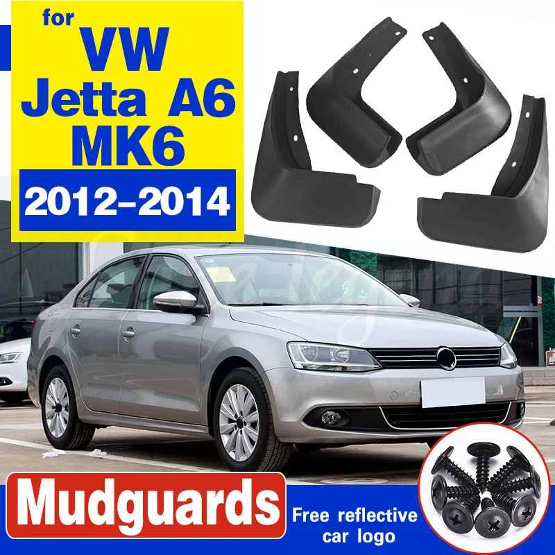 Брызговики для VW Jetta Mk6 A6 2006 2012 2018 Vento седан передние и задние|Грязезащита| |