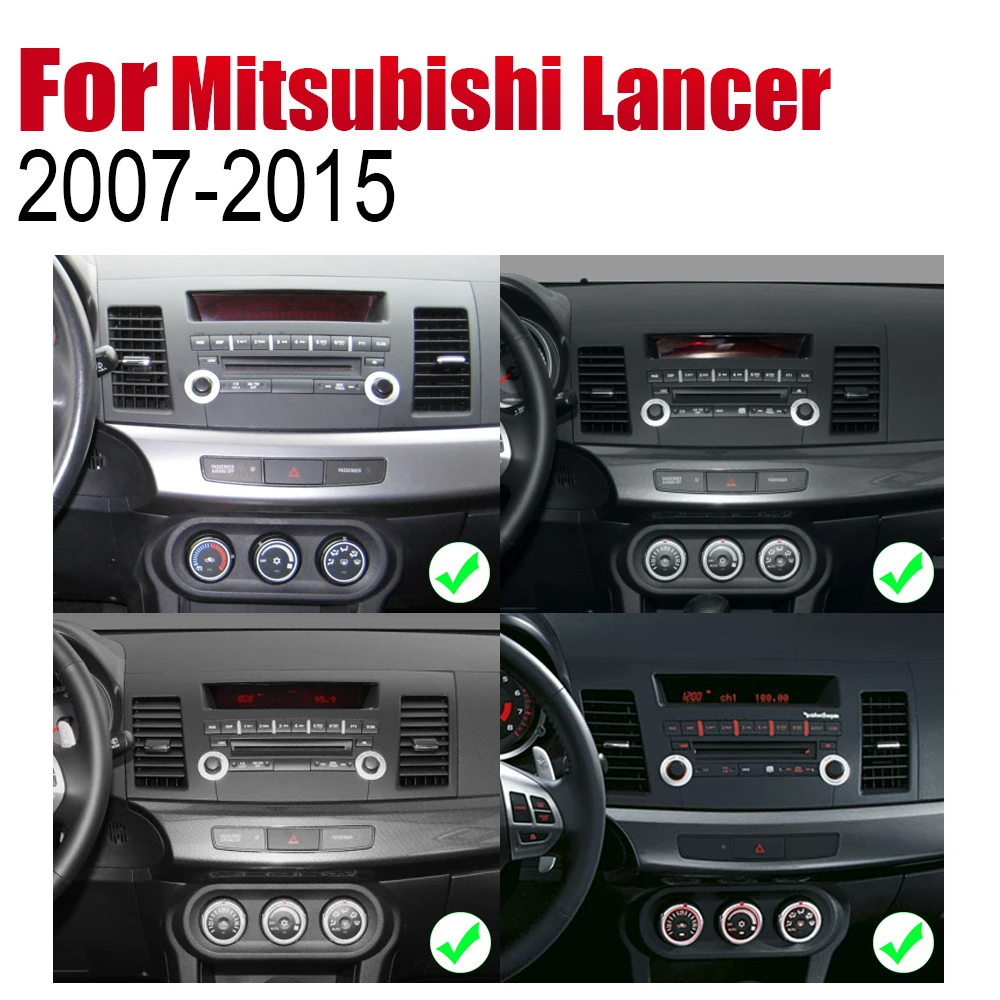 Excellent ZaiXi Auto DVD Player GPS Navigation For Mitsubishi Lancer 2007~2015 Car Android Multimedia System Screen Radio Stereo 2