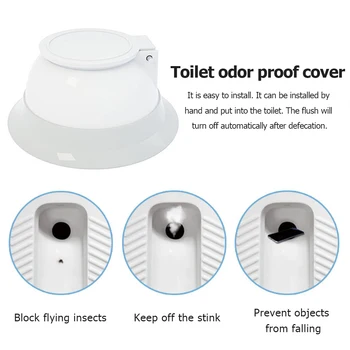 

Wonderlife Urinal Deodorant Plug Toilet Odor Blocking Maker Sewer Pipe Stopper Cover for Bathroom Toilet Product Home Supplies