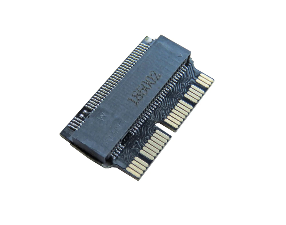 Адаптер PCIE к M2 SSD NVMe и AHCI M.2 NGFF PCIe для MacBook Air конец 2013 2014 2015 2017 A1398 A1465 A1466 адаптер |