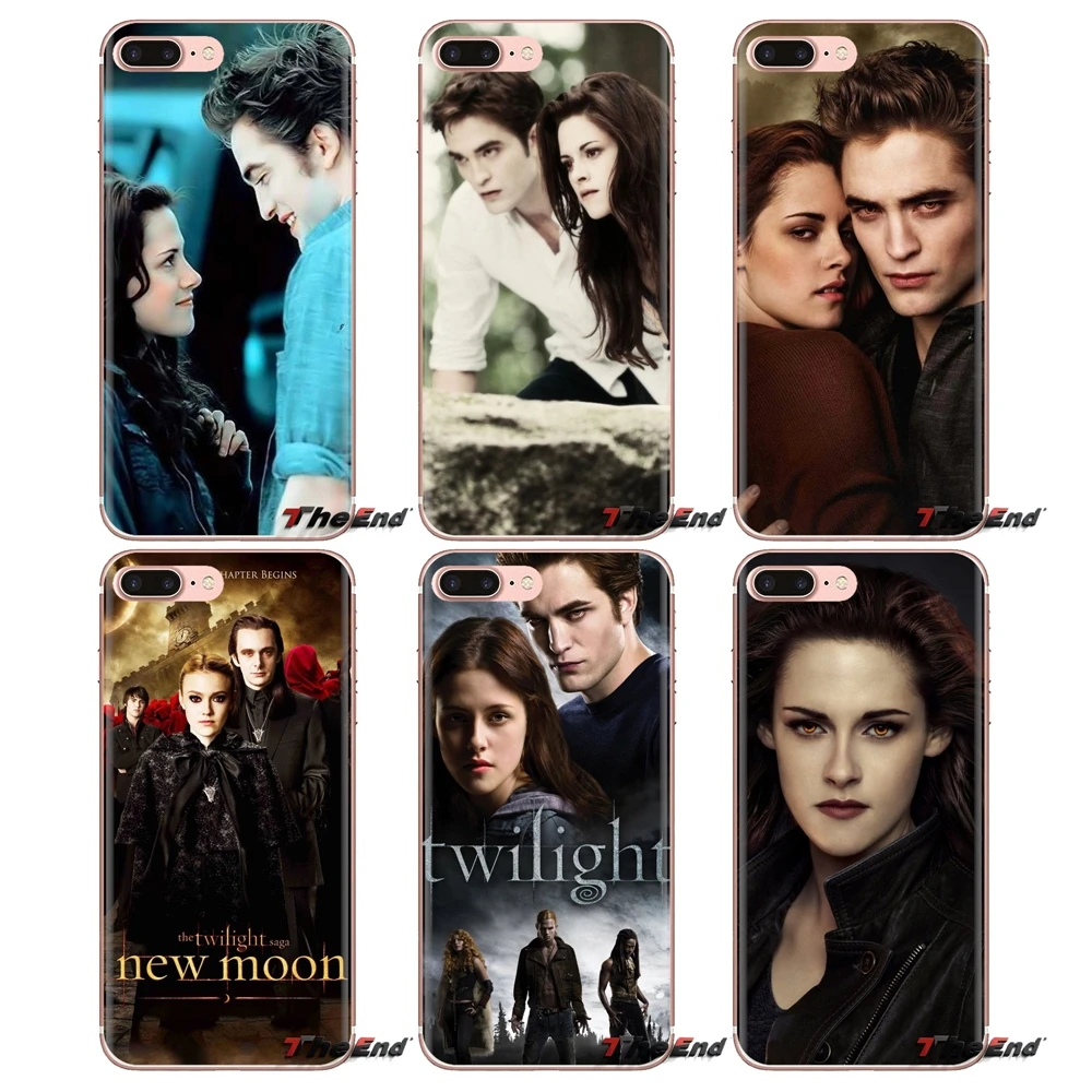 For iPhone XS Max XR X 4 4S 5 5S 5C SE 6 6S 7 8 Plus Samsung Galaxy J1 J3 J5 J7 A3 A5 Twilight Transparent Soft Shell Covers |