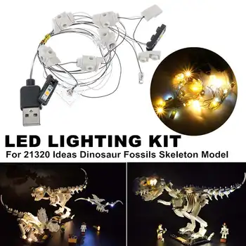 

LED Light Lighting Kit for 21320 for Ideas Dinosaur for Fossils Skeleton Model Blocks Toy Bricks (Model Not Included)