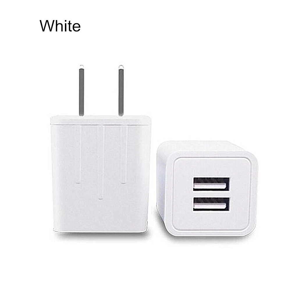 Двойное зарядное устройство USB, обязательное Сертификация 3C IC решение 5V2. 1A, зарядное устройство для мобильного телефона, планшета - Цвет: White