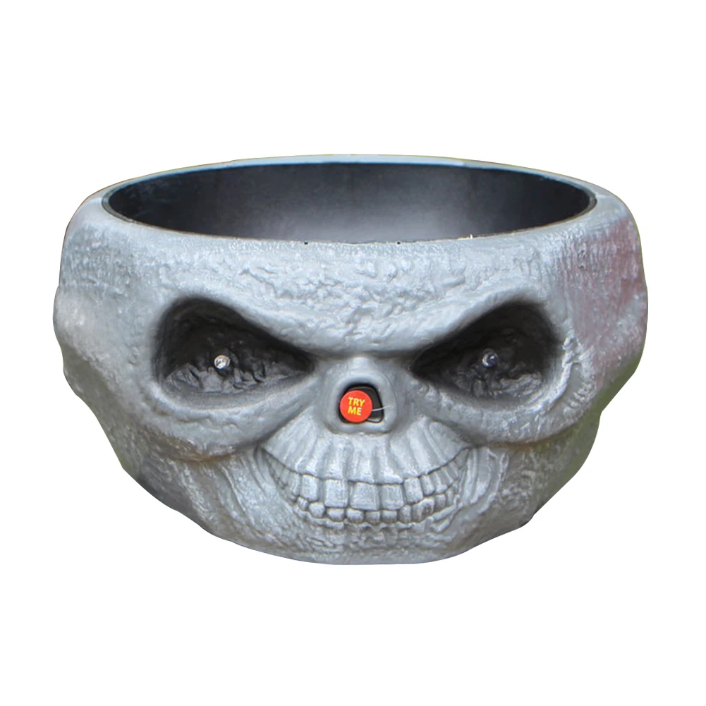 

Supplies Funny Home Decor Jumping Skull Hand Skeleton Fruit Dish Horror Halloween DIY Party Organizer Theme Ghost Decoration