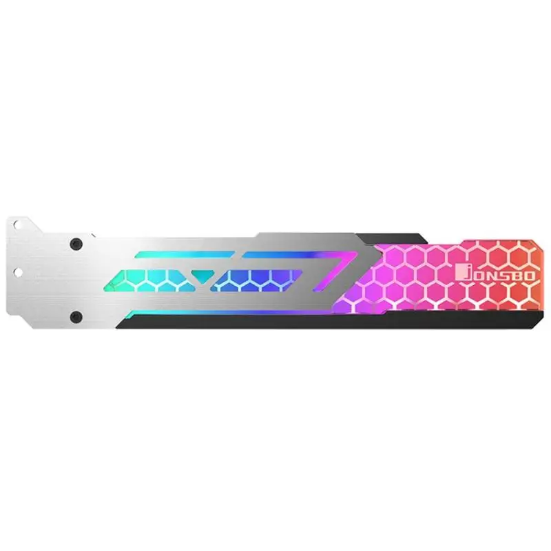 

Jonsbo V3 RGB Graphics Card Support Frame Colorful 3 Pin Automatic LED Change Universal Video Card Holder Bracket