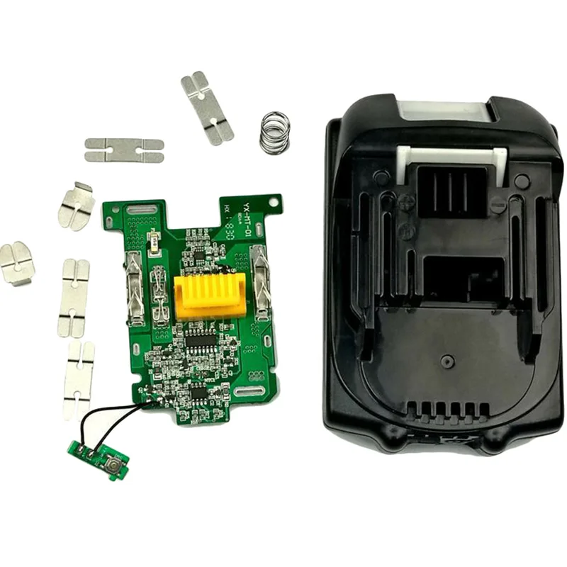 

Bl1815 Pcb Circuit Board With Li-Ion Power Tools Battery Case Replacement For Makita 18V Bl1815 Bl1845 Bl1860 Lxt400 Plastic She