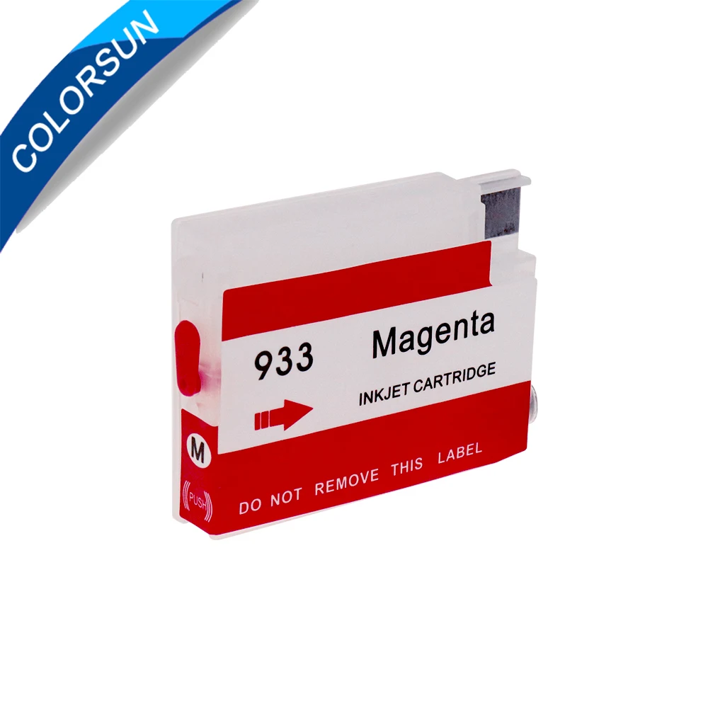 Colorsun для HP 932 XL 933 многоразовые чернильные картриджи Officejet 6100 6600 6700 7110 7610 7612 7510 с