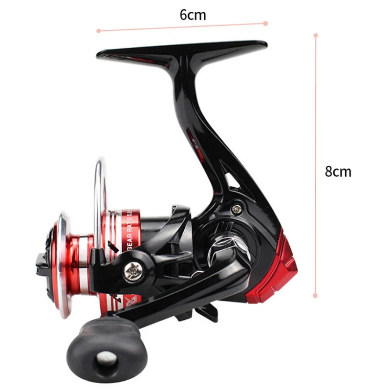 LIDAFISH Brand New 500 800 Series Max Drag 5kg Spinning Fishing Reel  5.2:1High Speed Carp Fishing Reel Fishing Tools 2021