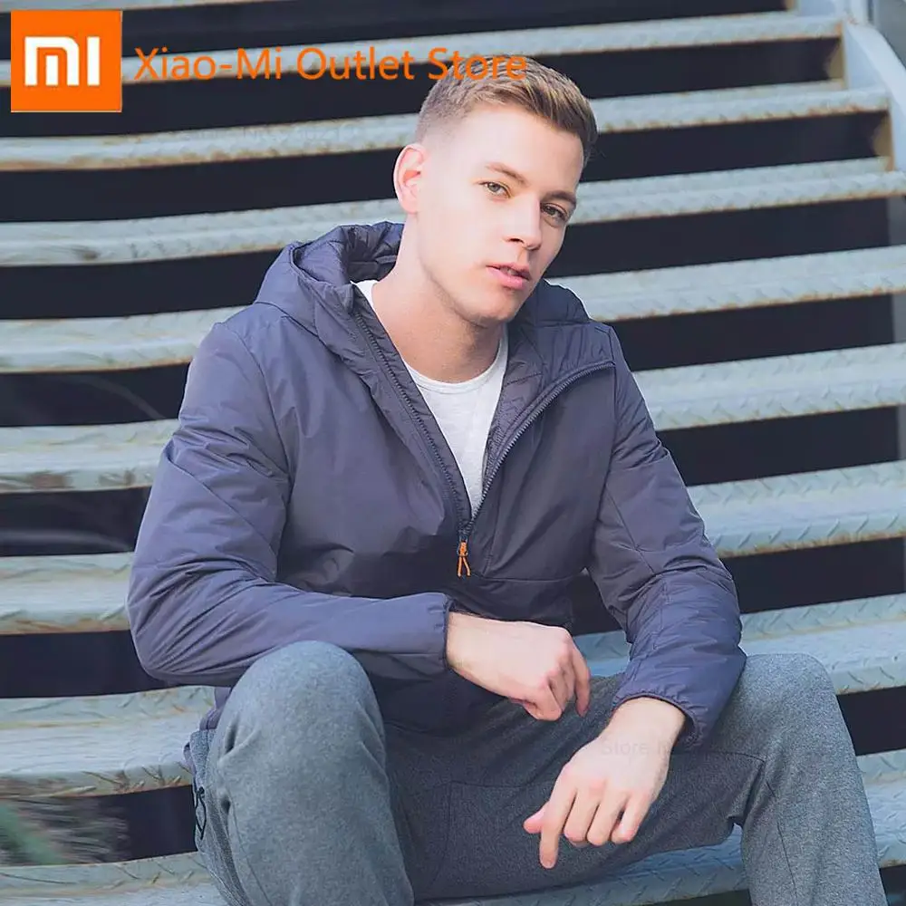 

Xiaomi Youpin Aerogel Anti-Cold Jacket Windproof Waterproof Thermal Parka Light Warm Cold Isolation Space Suit For Men Down Coat