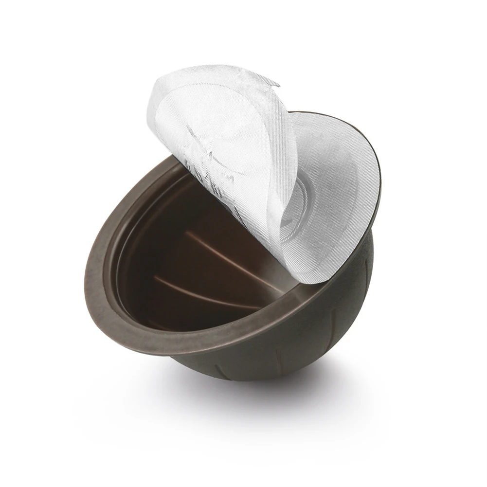

6pcs/set 150ml Refillable Coffee Capsules For Nespresso Vertuo DIY Coffee Machines Pods Accessories Coffeeware