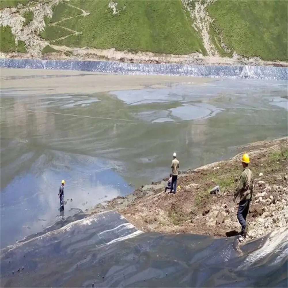 HDPE подкладка для рыбного пруда усиленные садовые бассейны тяжелый Ландшафтный