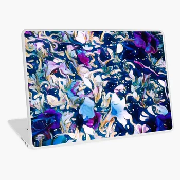 

Moonlight Flowers Painting Laptop Sticker Notebook Skin Stickers Cover Decal Art Decal Fits 13.3" 14" 15.6" 16" Universal