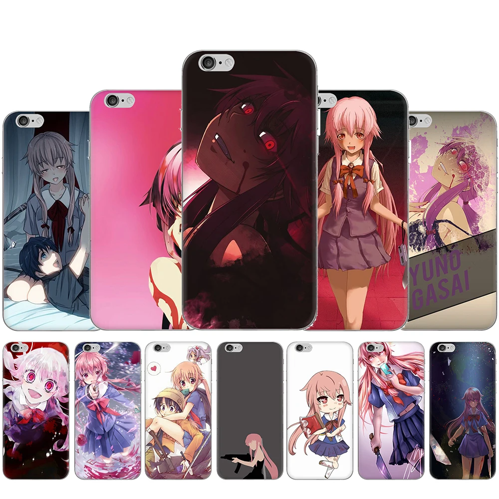 Чехол Mirai Nikki Future Diary Gasai Yuno для iphone 5 5s SE 2020 5C 6 6s 7 8 Plus X XR XS Max 11 Pro | Мобильные телефоны