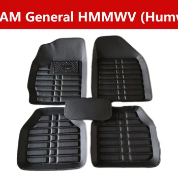 

Car Floor Mat Car Accessories For Am General Hmmwv (Humvee) Leather Front&Rear Waterproof