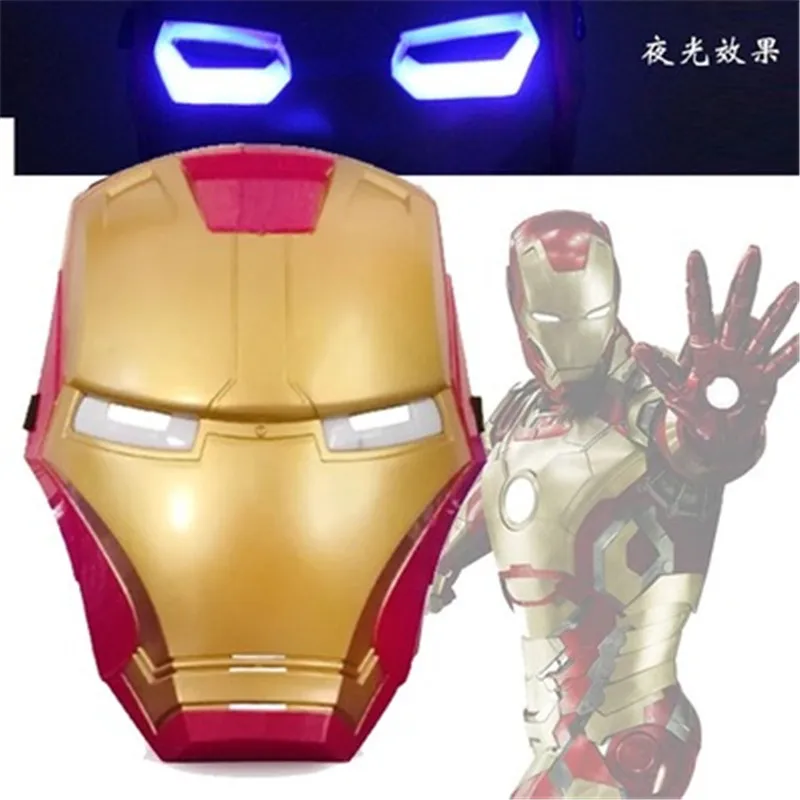 light ironman Marvel Мстители 3 Халк черная Widow Vision Ultron Железный человек Капитан Америка Фигурки Модель игрушки - Цвет: light ironman