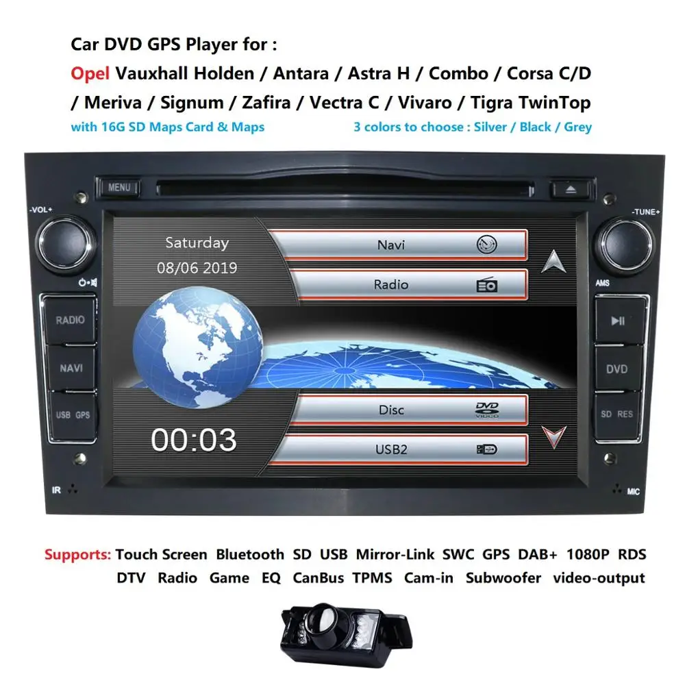7 &quotHD сенсорный автомобильный dvd плеер с экраном GPS навигационная система для Opel
