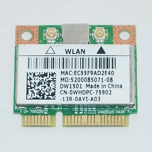 DW1501 Wireless-N Wlan Half-Mini Card Broadcom Bcm94313hmg2l WHDPC for DELL  N4030 N5010 13R 1564 17R - AliExpress