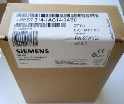 Рисунок 4 - 6ES7314-6EH04-0AB0 PLC S7-300 PCU