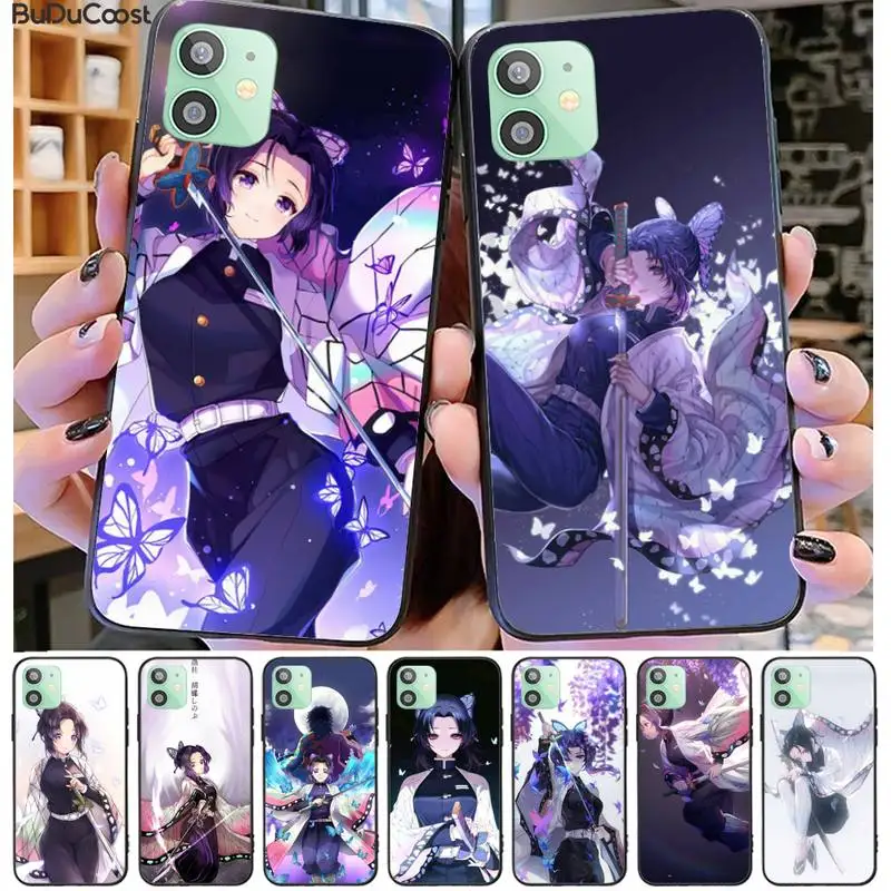 Чехол Hrmes для телефона с рисунком аниме привидения лезвия бабочки iphone 11 Pro11 Pro Max X XS