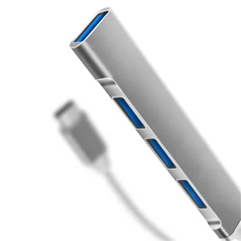 

4 in 1 USB Type C Hub Hdmi PD Power Delivery Port 4 USB 3.0 Ports USB C Hub Adapter for Mac book Pro Thunderbolt USB Charger