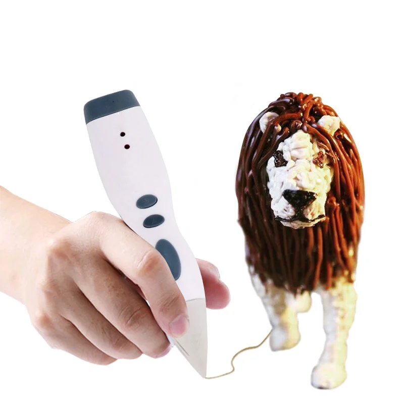 

3D Printing Pen Low Temperature PCL Filament 3D Printing Scribble Pen Xmas Gifts for School ING-SHIPPING