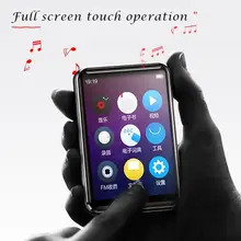 BENJIE X5 Bluetooth MP3-плеер 8 ГБ 16 ГБ Полный сенсорный экран музыкальный плеер с fm-радио видеоплеер проигрыватель электронных книг MP3 с динамиком