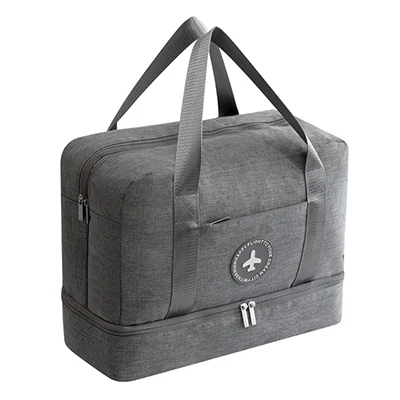 Качественная спортивная сумка, тренировочная сумка для спортзала, обувь для хранения, мужские и женские сумки для фитнеса, прочная многофункциональная сумка, спортивная сумка для улицы, Новинка - Цвет: Gray