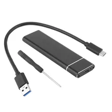 Сплав портативный USB3.1 к M.2 NVME SSD коробка NGFF PCI протокол типа C жесткий диск коробка