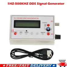 1 Гц 500 кГц генератор сигналов с функцией DDS синусоидальный +