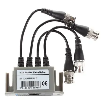 

4-Channel Video Balun BNC UTP CAT5 Transmitter for CCTV/ Surveillance Camera Trend