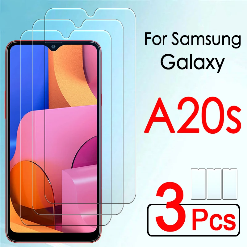 1-3pcs sam a20s protective glass on for Samsung Galaxy a 20s a20 s s20 Samsunga20s Screen Protector armored Tempered Glas film mobile protector