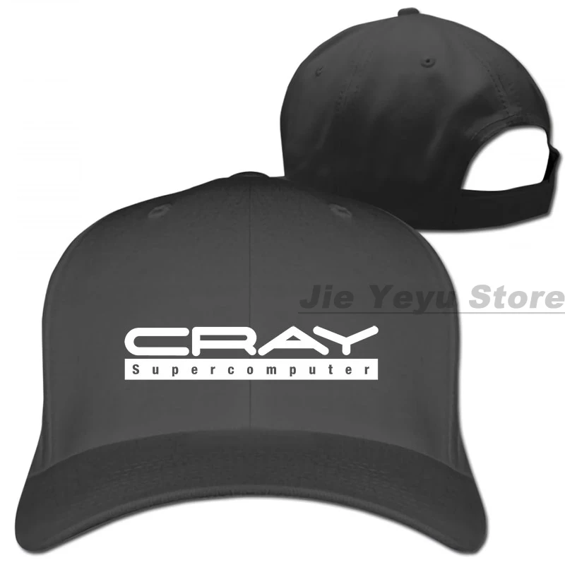 Cray Computer Supecomputerss, Дамская, Молодежная, детская бейсболка, мужская, женская, кепка для водителя грузовика, модная, Регулируемая Кепка - Цвет: 1-Black