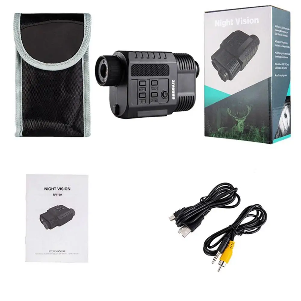 

Infrared Digital Monocular Night Vision Telescope Video Camera High Magnification with Video Photograph Function