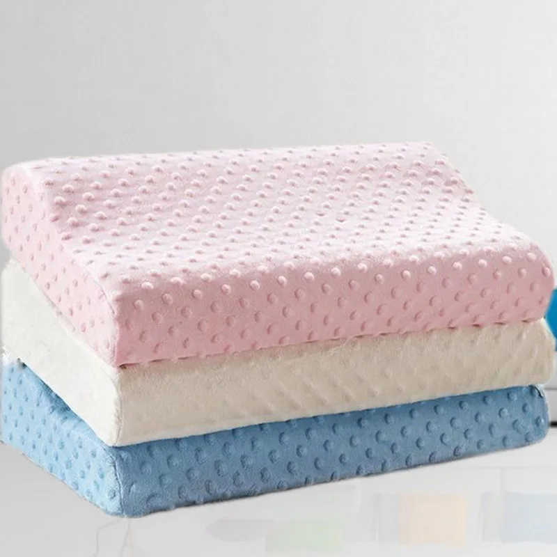 3 цвета пены памяти подушка ортопедические подушки латексная подушка для шеи волокно медленно отскок мягкая подушка Массажер для воротниковой зоны здоровья