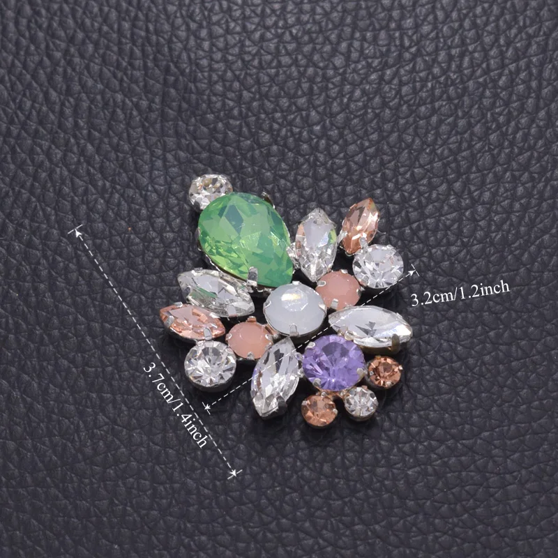 Flatback rhinestone appliques glue on (1)