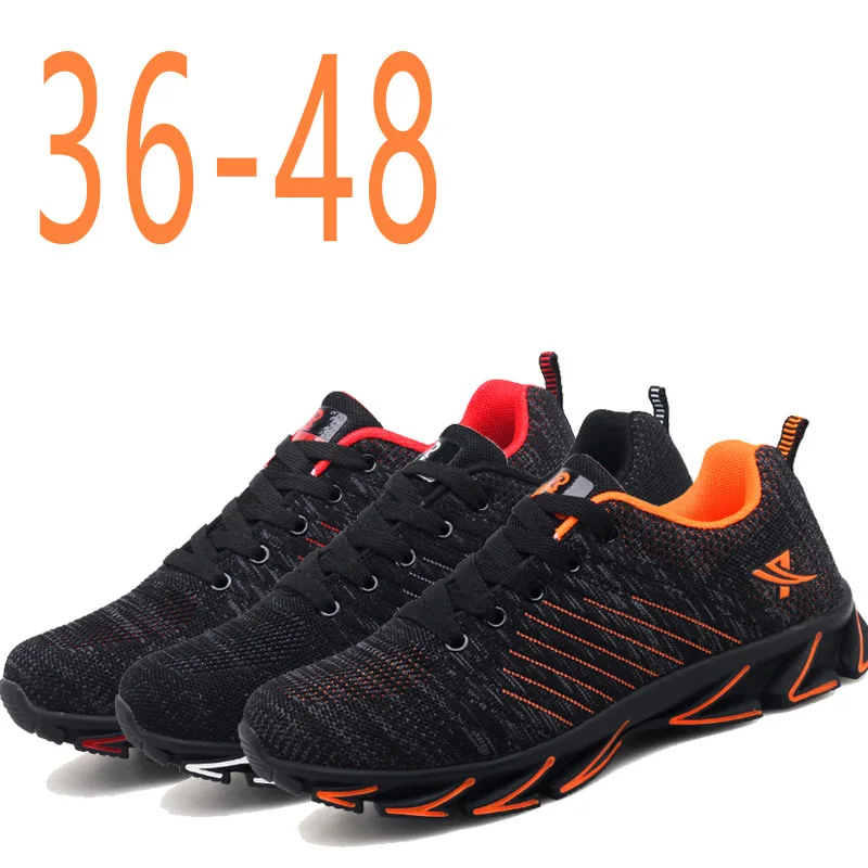 

Blade Warrior Running Shoes Men's Summer Blade Shoes Men's Europe And America Large Size Fly Woven Athletic Shoes Couples