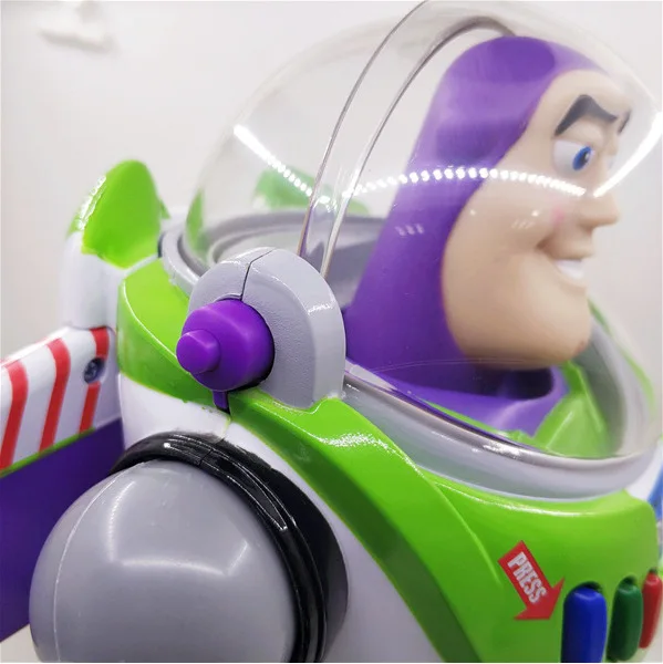 

Toy Story Buzz Lightyear Sound Making Shining Movable Joint Figure Doll Toy Model Ornaments