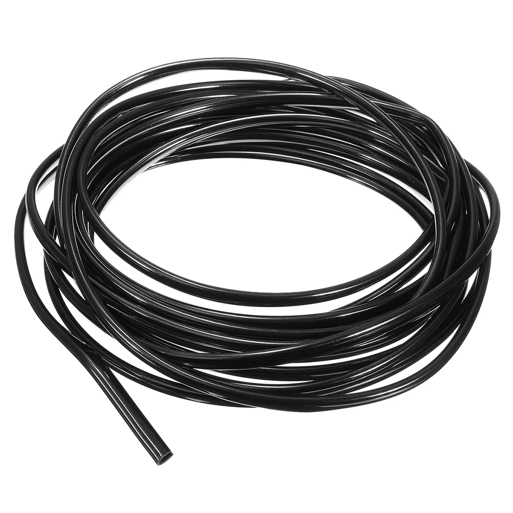 6M Car Door Dent Protector Removable Car Door Guard Strip black