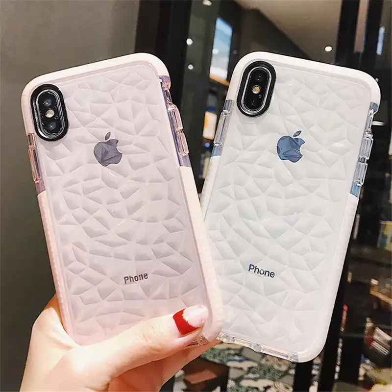 Luxury Jelly Phone Case For Iphone X Xr Xs Max Soft Tpu Transparent Case Shockproof Clear For Iphone 7 8 6 Plus 11 Pro Max Case Fitted Cases Aliexpress