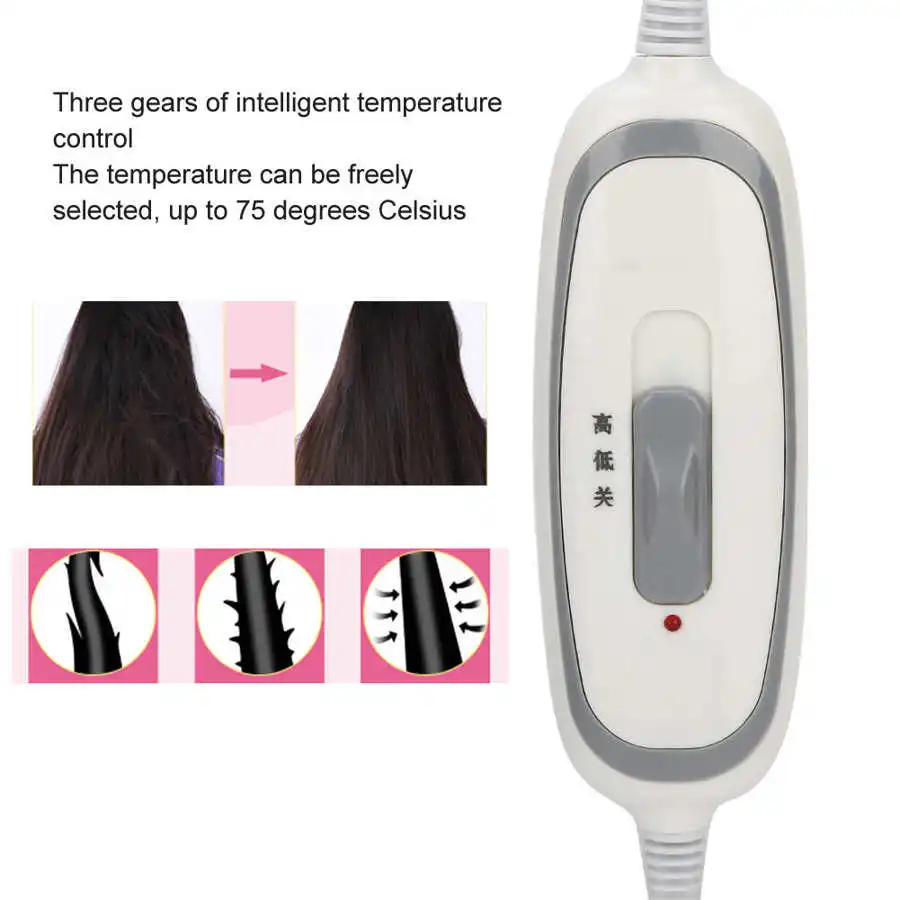 3 Engrenagens Elétrica Hair Steamer Cuidados Com